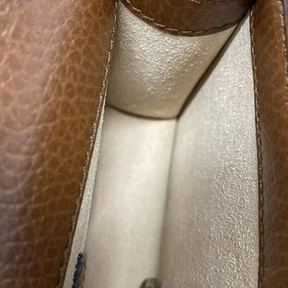 GUCCI Dionysus GG Super Mini Bag Navy Beige Dark Brown Denim Leather 1208-101424 - Picture 11 of 14